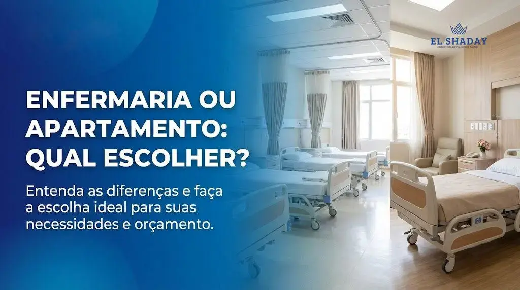 Enfermaria ou Apartamento: Qual Escolher?